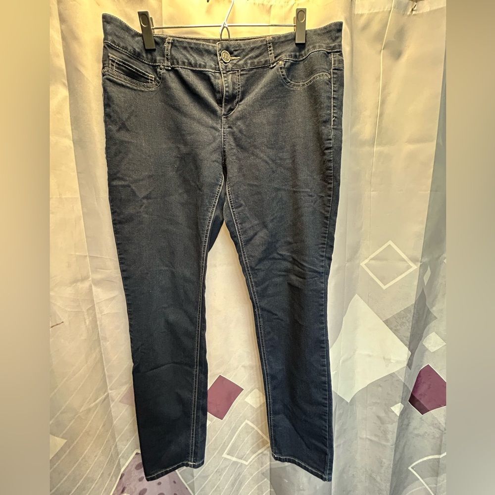 Maurices Dark Blue Skinny Jeans